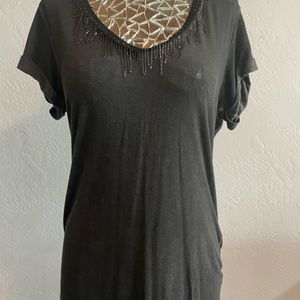 🩶CLOSET CLEAR OUT🩶 Paige Denim chain detail Tee